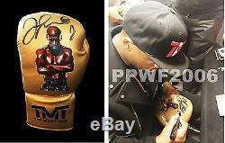 Floyd Mayweather Jr Hand Signed Autographed Boxing Glove With Exact Pic Proof 3