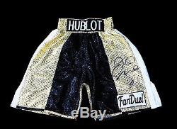 Floyd Mayweather Jr Hand Signed Autographed Boxing Trunks With Exact Pic Proof 2