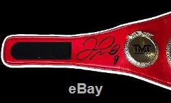 Floyd Mayweather Jr Hand Signed Autographed Ibf Boxing Belt With Pic Proof Coa