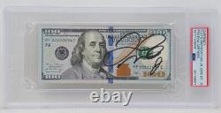 Floyd Mayweather Jr. Signed $100 Bill (GEM MT 10 Auto Grade) (PSA Encapsulated)