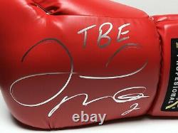 Floyd Mayweather Jr Signed 21 Giant Boxing Cleto Reyes Glove TBE BAS WD96516