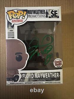 Floyd Mayweather Jr Signed Autograph Custom Funko Pop Beckett Witness Money B