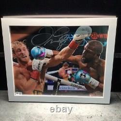 Floyd Mayweather Jr Signed/Autographed 11x14 FRAMED, BECKETT WITNESSED- Logan P