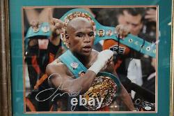 Floyd Mayweather Jr. Signed Autographed 16x20 Photograph With JSA Authentication