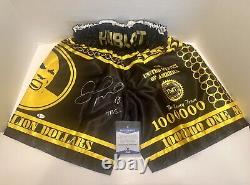 Floyd Mayweather Jr Signed Autographed Rare, Limited Edition Trunks Beckett COA