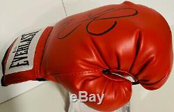 Floyd Mayweather Jr. Signed Boxing Glove Auto Everlast Left Beckett BAS