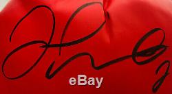 Floyd Mayweather Jr. Signed Boxing Glove Auto Red Everlast Beckett BAS