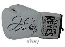 Floyd Mayweather Jr Signed Cleto Reyes White Left Hand Boxing Glove BAS 24968
