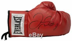 Floyd Mayweather Jr. Signed Everlast Right Hand Red Boxing Glove JSA