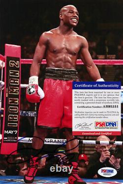 Floyd Mayweather Jr. Signed PSA/DNA AB95551 COA Photo Auto Autograph Autographed