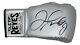 Floyd Mayweather Jr Signed Silver Cleto Reyes Right Hand Boxing Glove BAS ITP