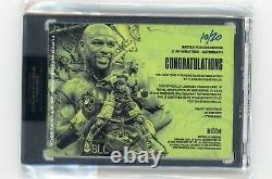 Floyd Mayweather Jr. X Tyson Beck Battle For Greatness Ap Variation Auto 10/20