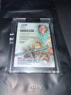 Floyd Mayweather Jr X Tyson Beck Money Autograph Limited to 35