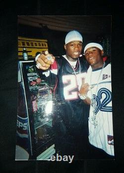 Floyd Mayweather Jr autographed photo with 50 Cent