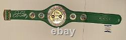 Floyd Mayweather Jr signed replica WBC title belt. Beckett Certified