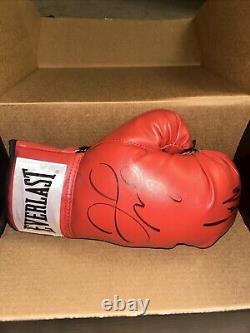 Floyd Mayweather & Logan Paul Youtube Signed Autographed Boxing Glove June 6th