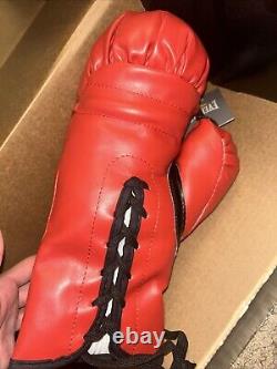 Floyd Mayweather & Logan Paul Youtube Signed Autographed Boxing Glove June 6th