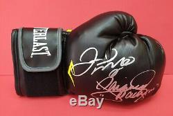 Floyd Mayweather & Manny Pacquiao Everlast Signed Boxing Glove COA PSA