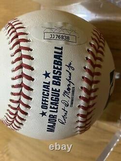 Floyd Mayweather OML autographed baseball (JSA COA)