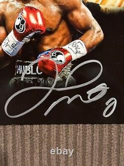 Floyd Mayweather Signed 8x10 Photo Money BAS Sticker Autograph Authentic Boxer