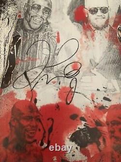 Floyd Mayweather Signed/Autographed 20x24 Canvas Boxing Beckett