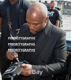 Floyd Mayweather Signed Autographed Pair of Everlast Boxing Glove + EXACT PROOF