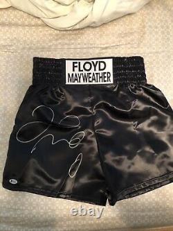Floyd Mayweather Signed/Autographed Trunks Beckett