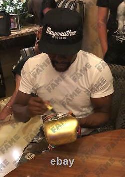 Floyd Mayweather Signed Boxing GLOVE Genuine Autograph EXACT PROOF AFTAL COA