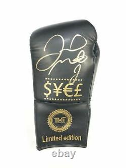 Floyd Mayweather Signed Boxing GLOVE With Proof AFTAL COA (B)