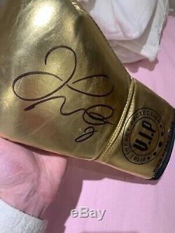 Floyd Mayweather Signed Boxing Glove Autographed VIP Gold Glove Jr Authentic