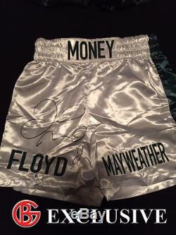 Floyd Mayweather Signed Boxing Trunks