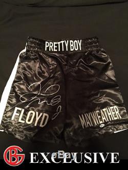 Floyd Mayweather Signed Boxing Trunks