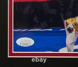 Floyd Mayweather Signed Custom Framed 16x20 Photo vs. Conor McGregor JSA COA 486