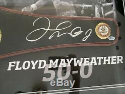 Floyd Mayweather Signed Full Size Replica WBA Boxing Belt With COA