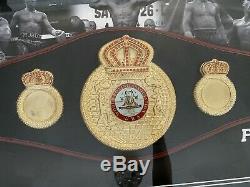 Floyd Mayweather Signed Full Size Replica WBA Boxing Belt With COA