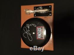 Floyd Mayweather Signed Ring Bell