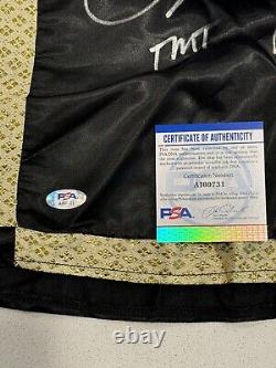 Floyd Mayweather Signed Shorts With TMT Inscription (PSA/COA Authenticated)