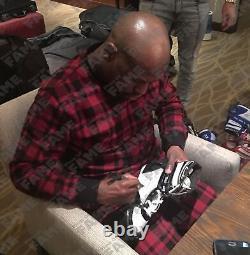 Floyd Mayweather Signed TMT Boxing Boot With Proof AFTAL COA