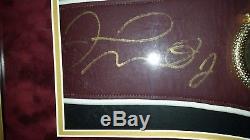 Floyd Mayweather Signed WBO BELT Autograph LUXURY Display and boxing Belt