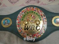 Floyd Mayweather Signed Wbc Boxing Belt Beckett Witness Coa Gorgeous Signature