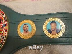 Floyd Mayweather Signed Wbc Boxing Belt Beckett Witness Coa Gorgeous Signature