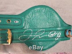 Floyd Mayweather Signed Wbc Boxing Belt Beckett Witness Hologram Gorgeous Auto