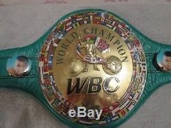 Floyd Mayweather Signed Wbc Boxing Belt Beckett Witness Hologram Gorgeous Auto