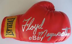 Floyd Mayweather Sr, Signed, Autographed, Boxing Glove, Coa, Exact Proof