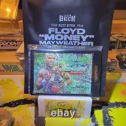 Floyd Mayweather Tyson Beck Auto Defeat Pacquiao Battle for Greatness 9/35 SP