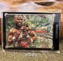 Floyd Mayweather Tyson Beck Auto Defeat Pacquiao Battle for Greatness SP