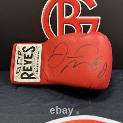 Floyd Mayweather WBC WBA Signed Reyes Boxing Glove Autographed BAS COA