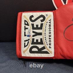 Floyd Mayweather WBC WBA Signed Reyes Boxing Glove Autographed BAS COA