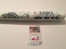 Floyd Mayweather signed TBE Cooperstown commerative bat. Beckett Certified