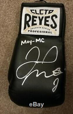 Floyd Mayweather signed boxing glove COA